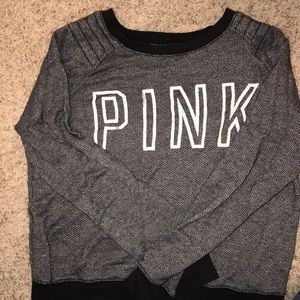 Black Victoria Secret Pink Sweatshirt